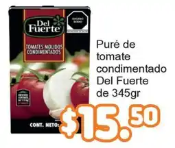 Merza Del Fuerte puré de tomate oferta