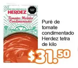 Merza Herdez puré de tomate oferta