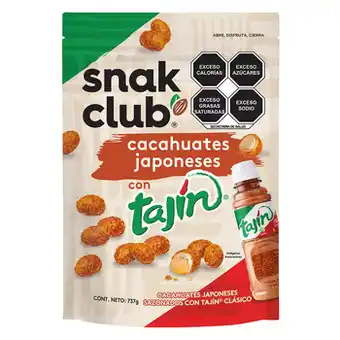 Costco Snak Club Cacahuates Japoneses con Tajín 737 g oferta