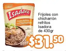 Merza Isadora frijoles con chicharrón refritos oferta