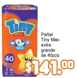 Merza Tiny max extra pañal grande oferta