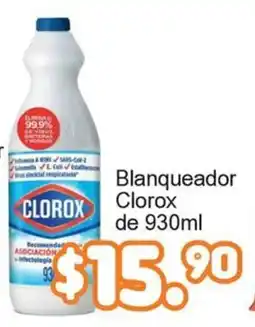 Merza Clorox blanqueador oferta