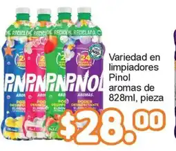 Merza Pinol variedad en limpiadores aromas pieza oferta