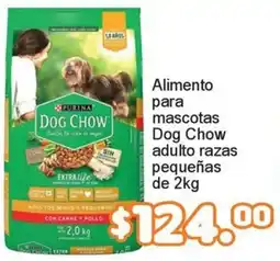 Merza Purina dog chow alimento para mascotas adulto cachom razas pequeña oferta