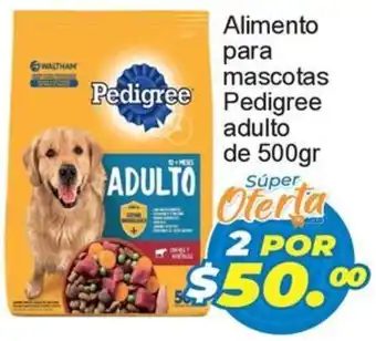 Merza Pedigree alimento para mascotas adulto oferta