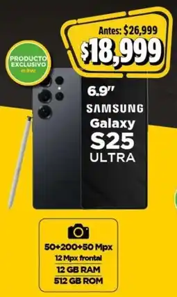 Bodega Aurrerá Samsung galaxy S25 ultra oferta