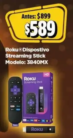 Bodega Aurrerá Roku dispostivo streaming stick oferta