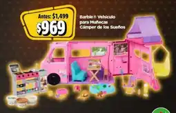 Bodega Aurrerá Barbie vehículo para muñecas oferta