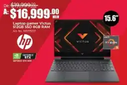 Office Depot Hp laptop gamer victus 15.6" oferta