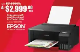 Office Depot Epson impresora wifi multifuncional ecotank L1250 oferta