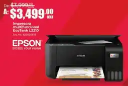 Office Depot Epson impresora multifuncional ecotank L3210 oferta