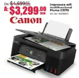 Office Depot Canon impresora wifi multifuncional pixma G3170 oferta