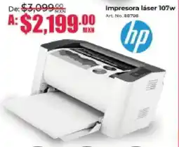 Office Depot Hp impresora láser 107w oferta