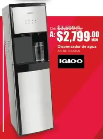 Office Depot Igloo dispensador de agua oferta