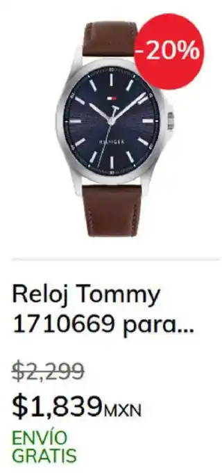 Sanborns Tommy reloj oferta