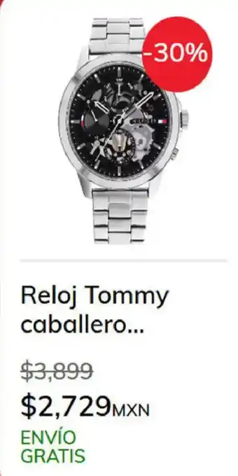 Sanborns Tommy reloj caballero oferta