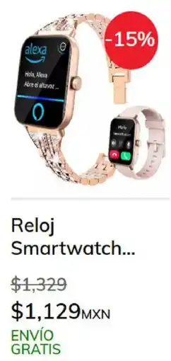 Sanborns Alexa reloj smartwatch oferta