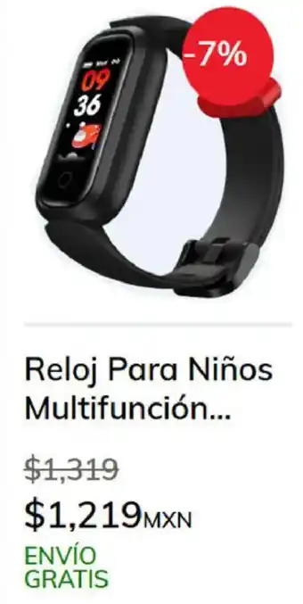 Sanborns Reloj para niños multifunción oferta