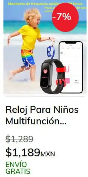 Sanborns Reloj Para Niños Multifunción oferta
