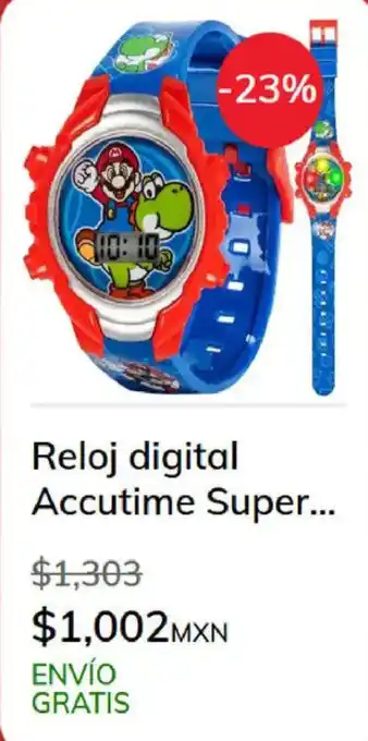 Sanborns Reloj digital accutime super oferta