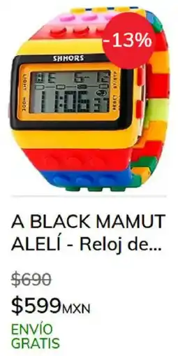 Sanborns A black mamut alelí - reloj oferta
