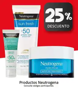 Farmacias Unión Neutrogena productos oferta