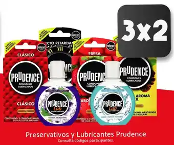 Farmacias Unión Preservativos y lubricantes prudence oferta