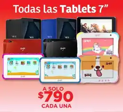 Soriana Mercado Todas las tablets 7" oferta
