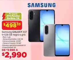 Soriana Mercado Samsung galaxy A17 oferta