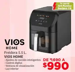 Soriana Mercado VIOS Home freidora 5.5 L oferta