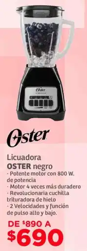 Soriana Mercado Oster licuadora oferta