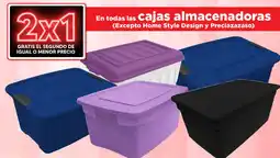 Soriana Mercado En todas las cajas almacenadoras oferta