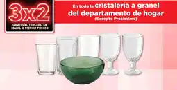 Soriana Mercado En toda la Cristalería a granel del departamento de hogar oferta