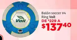 Soriana Mercado Voit Ring balón soccer #4 oferta