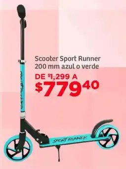 Soriana Mercado Scooter Sport Runner oferta