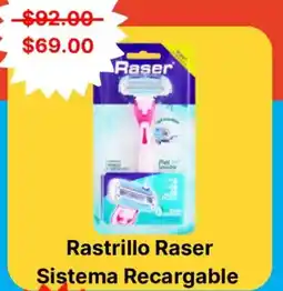 Farmacias Guadalajara Raser rastrillo sistema recargable oferta