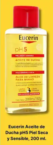 Farmacias Guadalajara Eucerin aceite de ducha pH5 oferta