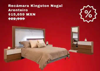 Sears Recámara Kingston Nogal Arenteiro oferta