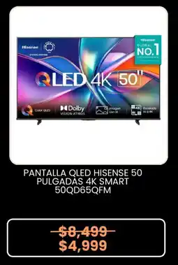 Elektra Hisense Smart TV 50" oferta