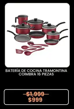 Elektra Tramontina batería de cocina oferta