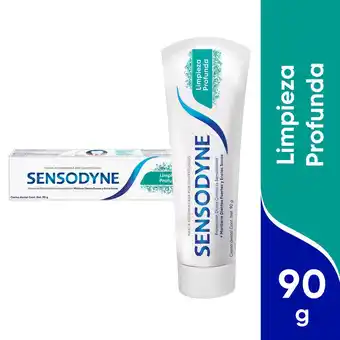 Farmacias YZA Sensodyne Deep Clean 90g oferta