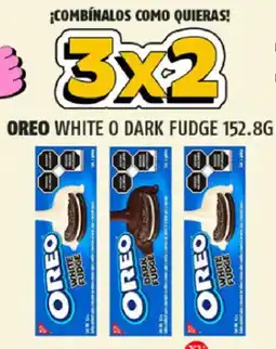 OXXO Oreo white o dark fudge oferta