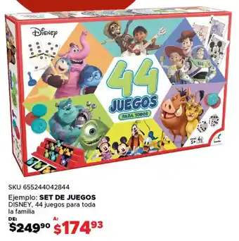Disney set de juegos