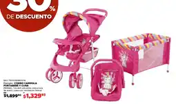 Woolworth Combo carriola portabebé y cuna oferta
