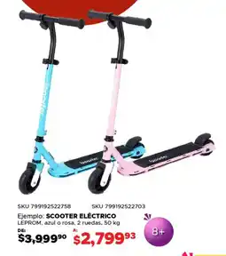 Woolworth Scooter eléctrico leprom oferta