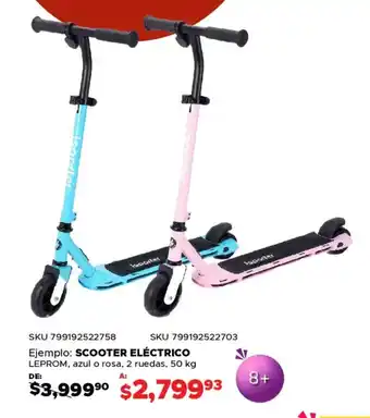 Woolworth Scooter eléctrico leprom oferta