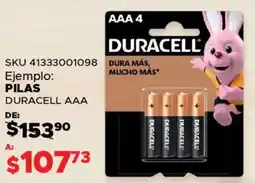 Woolworth Pilas duracell AAA oferta