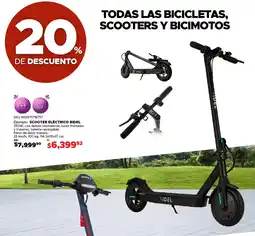 Woolworth Scooter eléctrico ridel oferta