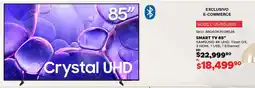 Woolworth Samsung smart tv 85" oferta