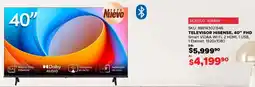 Woolworth Hisense televisor 40" oferta